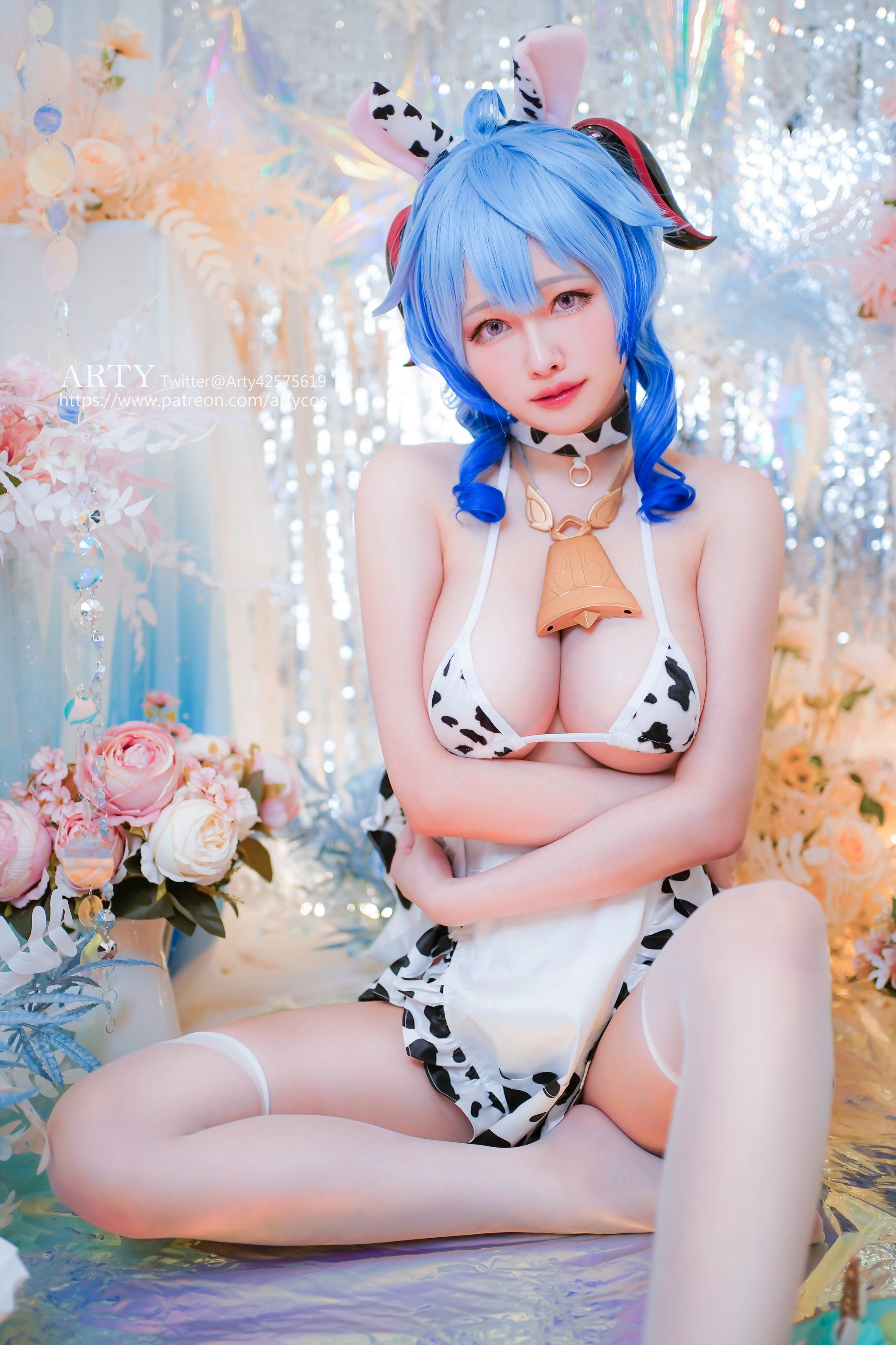 图片[1]-Arty亚缇 – NO.034 Ganyu Cow[52P]-XikXak